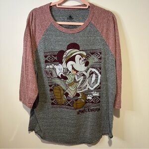 disney animal kingdom 20th anniversary shirt size extra large